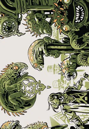 Infestation de parasites - Illustration