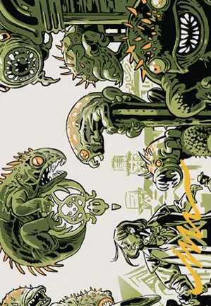 Infestation de parasites - Illustration