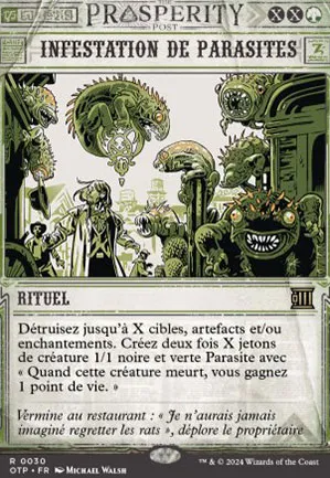 Infestation de parasites