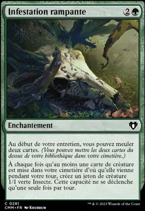Infestation rampante