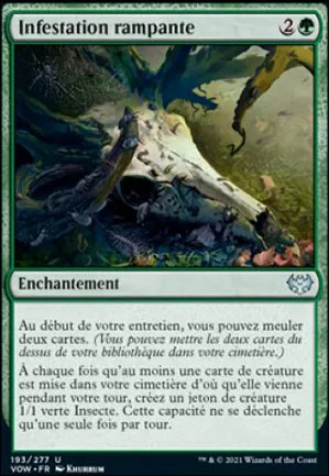 Infestation rampante