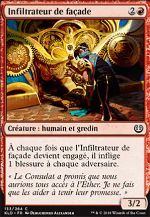 Infiltrateur de façade