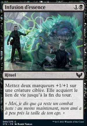 Infusion d'essence