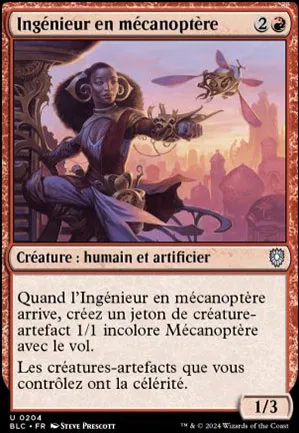 Ingénieur en mécanoptère