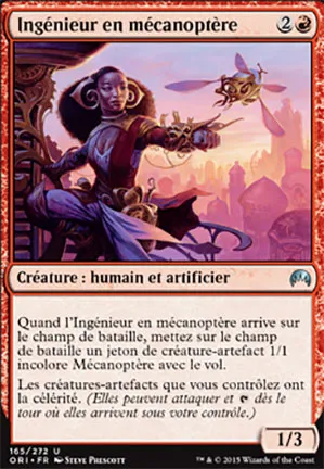 Ingénieur en mécanoptère