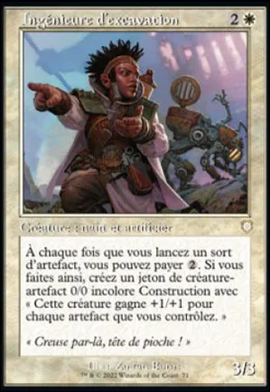 Ingénieure d'excavation