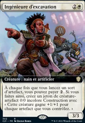 Ingénieure d'excavation