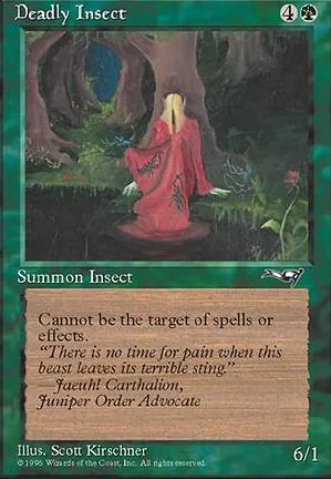 Insecte mortel