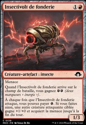 Insectivolt de fonderie