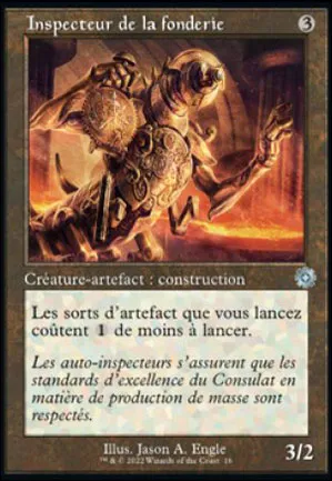 Inspecteur de la fonderie