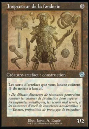 Inspecteur de la fonderie