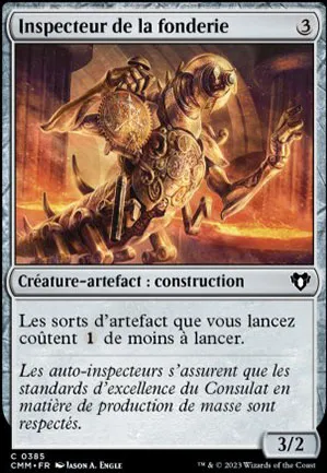 Inspecteur de la fonderie
