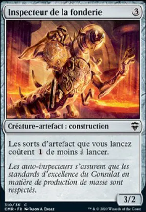 Inspecteur de la fonderie