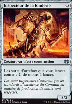Inspecteur de la fonderie