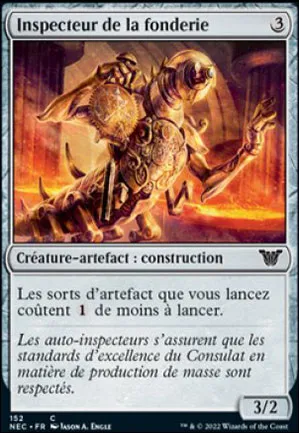 Inspecteur de la fonderie