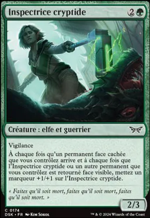 Inspectrice cryptide