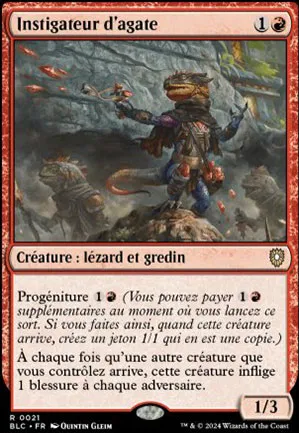 Instigateur d'agate