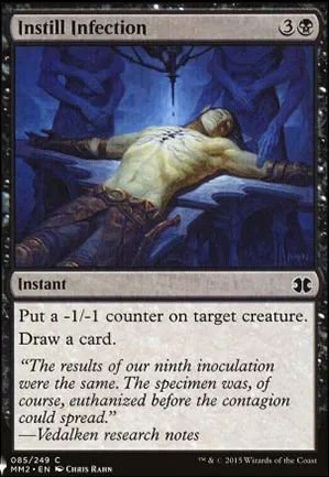 Instillation infectieuse