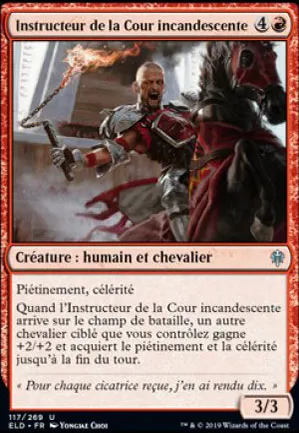 Instructeur de la Cour incandescente