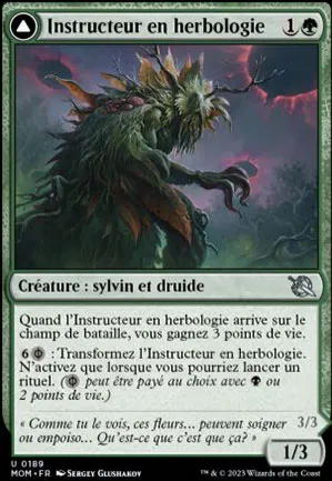 Instructeur en herbologie // Invocateur de maladie