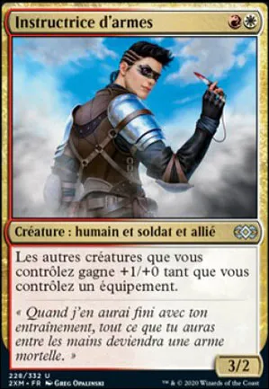 Instructrice d'armes
