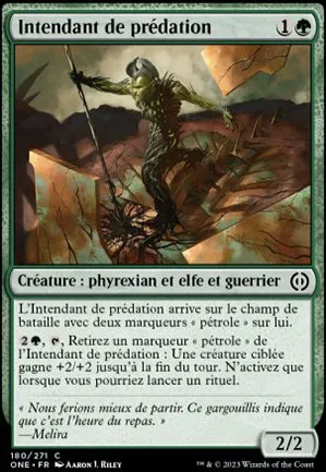 Intendant de prédation