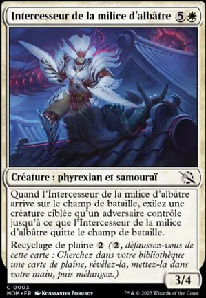 Intercesseur de la milice d'albâtre