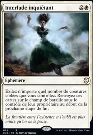 Interlude inquiétant