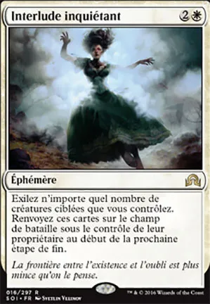 Interlude inquiétant