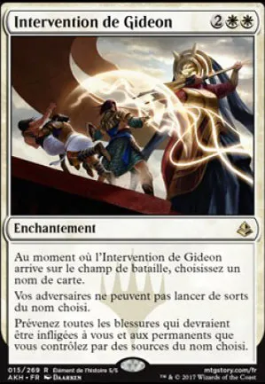 Intervention de Gideon