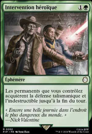 Intervention héroïque