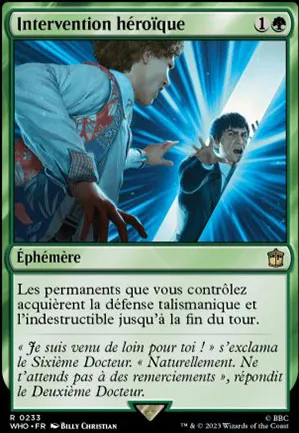 Intervention héroïque
