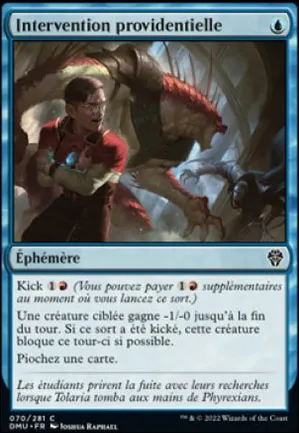 Intervention providentielle
