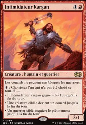 Intimidateur kargan