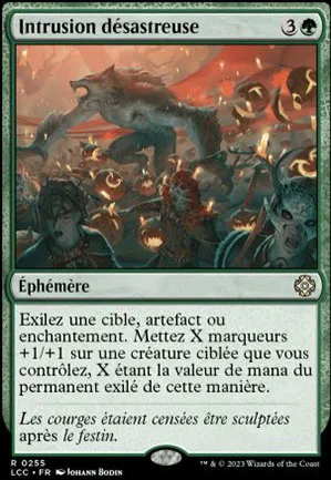 Intrusion désastreuse