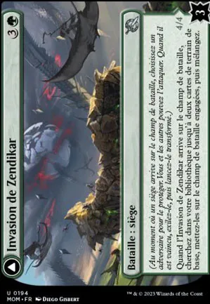 Invasion de Zendikar // Fort céleste éveillé