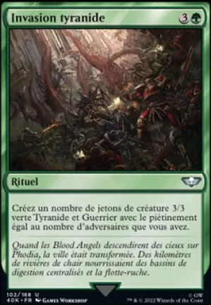 Invasion tyranide
