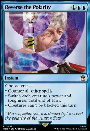 Inverser la polarité du flux de neutrons