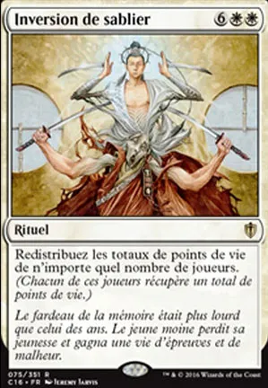 Inversion de sablier