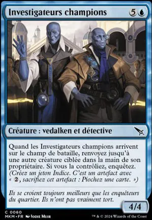 Investigateurs champions