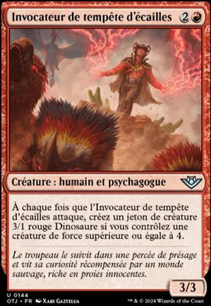 Invocateur de tempête d'écailles