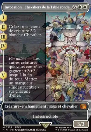 Invocation : chevaliers de la Table ronde