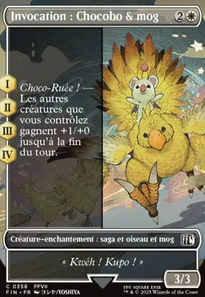 Invocation : Chocobo & mog