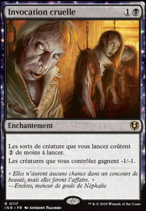 Invocation cruelle