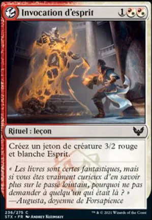 Invocation d'esprit