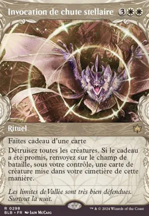 Invocation de chute stellaire