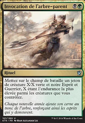 Invocation de l'arbre-parent