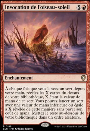 Invocation de l'oiseau-soleil