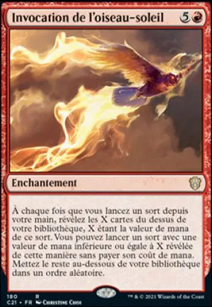 Invocation de l'oiseau-soleil