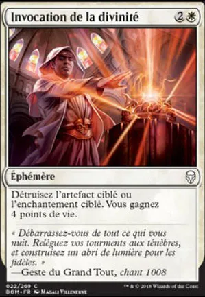 Invocation de la divinité